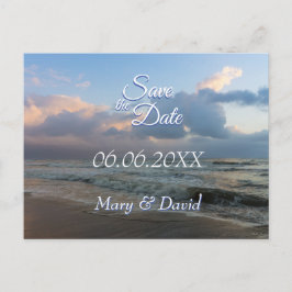 波の音を聞結婚く ポストカード