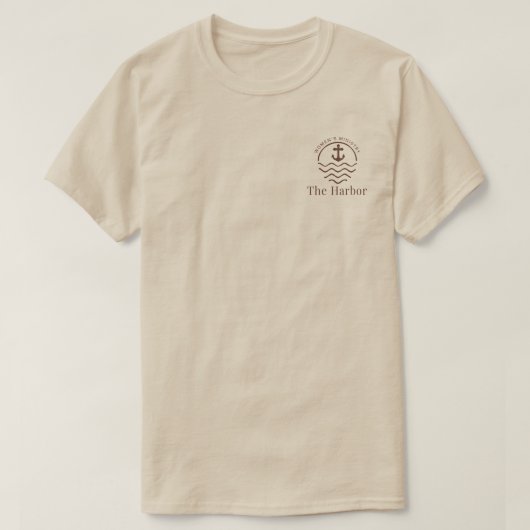 波のTシャツより強い Tシャツ (デザイン正面)
