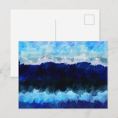 波はがき ポストカード (正面/裏面)