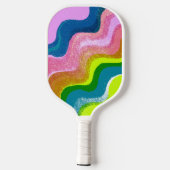 波はっきりした数 ピックルボールラケット (裏面)