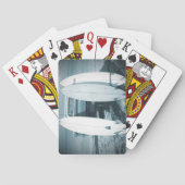 波は3杯のサーフボード青いサーフボードのサーフィンを震えさせます トランプ (裏面)