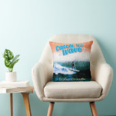 波をキャッチ – サーフィン楽園 クッション (椅子)