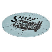 波をサーフして下さい カッティングボード (角)