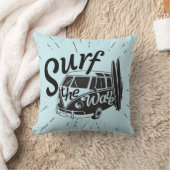 波をサーフして下さい クッション (ブランケット)