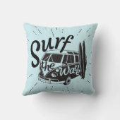 波をサーフして下さい クッション (裏面)