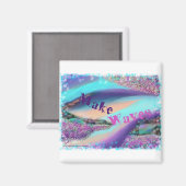 波を作る マグネット (正面/裏面)