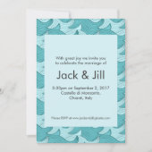 波を作る 招待状 (正面)