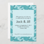 波を作る 招待状 (正面/裏面)