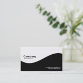 波を作る – 金ゴールドカード 名刺 (スタンド正面)