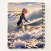 波を受けに行く ノートブック (裏面)