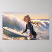 波を受けに行く ポスター (正面)