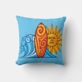 波を受ける クッション (正面)