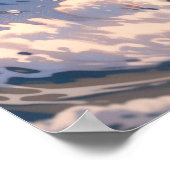 波を受け入れる方向 – 超広 ポスター (角)