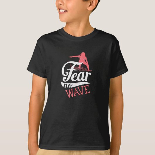 波を恐れない Tシャツ (正面)