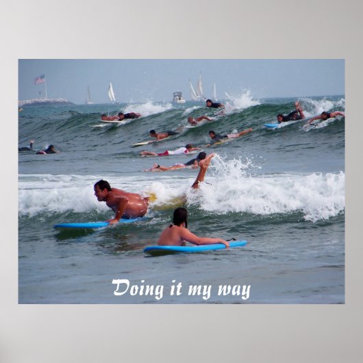 波を打つ_ポスター_by Elenneブース ポスター (正面)