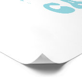 波を捕まえろ。夏期デザイン。 ポスター (角)