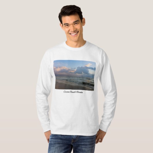 波を聞く Tシャツ (正面フル)