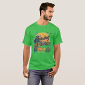 波を追うTシャツ Tシャツ (正面フル)