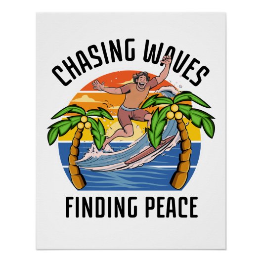 波を追って平和を ポスター (正面)