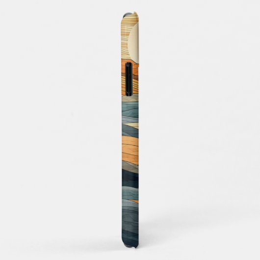 波エレガントiPhoneケース Case-Mate iPhoneケース (裏面/右)