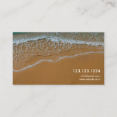 波オンモダンサンドマッサージセラピー 名刺 (裏面)