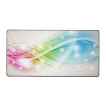 波カラフルのベージュの背景