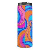 波カラフルサイケデリック タンブラー (裏面)