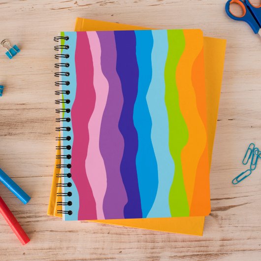 波カラフル数 ノートブック