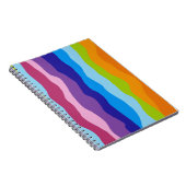 波カラフル数 ノートブック (右側)