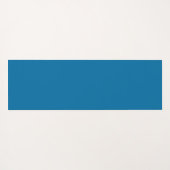 波カラフル数 ヨガマット (裏面(横))