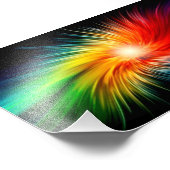 波カラフル25.4cm x 20.32cm – フォト紙 フォトプリント            (角)