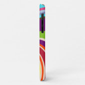 波カラフルiPhone / iPadケース Case-Mate iPhoneケース (裏面/左)