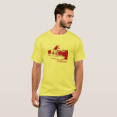 波カリフォルニア Tシャツ (正面フル)