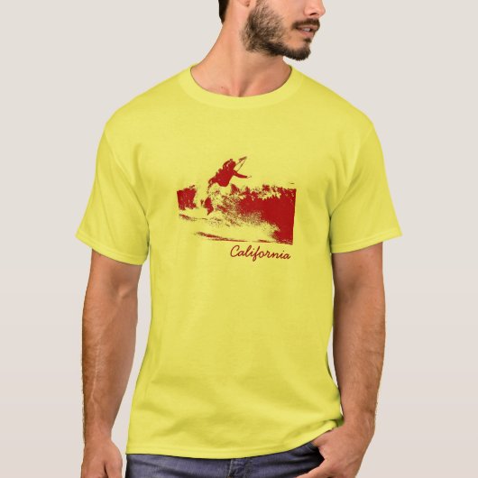波カリフォルニア Tシャツ (正面)