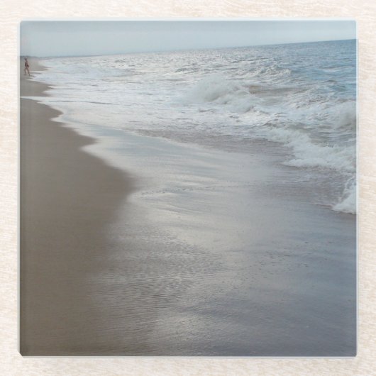 波ガラスのコースター ガラスコースター (正面)