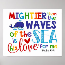 波キッズクリスチャンよりも強い ポスター