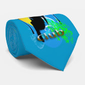 波クラブ-サーファーのタイ ネクタイ (ロール)