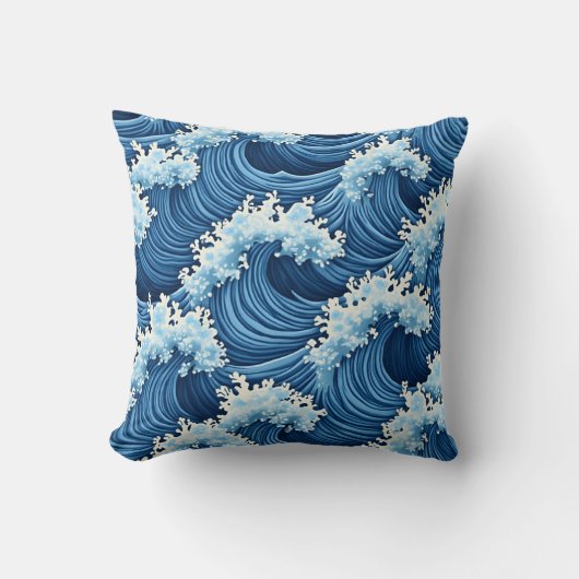 波クール枕 クッション (正面)