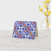 波コンテンポラリー転が音カード カード (黄色い花)