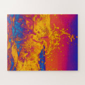 波サイケデリック ジグソーパズル (横)