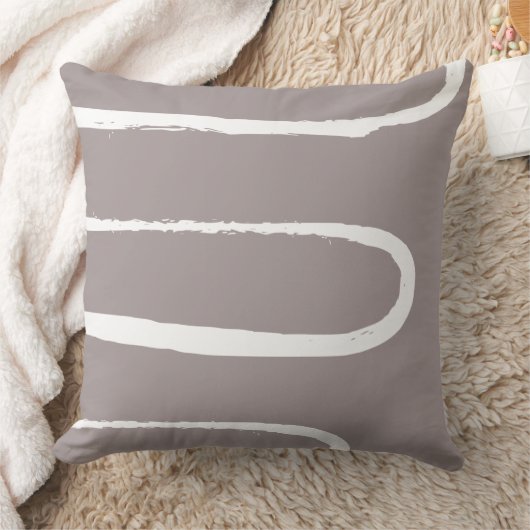 波ソフトグレー クッション (ブランケット)