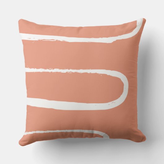 波ソフトサーモンオレンジ クッション (裏面)