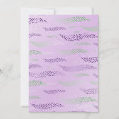 波タイガー（様式化パターン） 3 サンキューカード (正面)