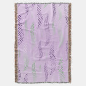 波タイガー（様式化パターン） 3 スローブランケット (正面縦)