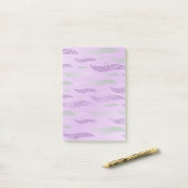 波タイガー（様式化パターン） 3 ポストイット (デスク上)