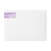 波タイガー（様式化パターン） 3 ラップアラウンドラベル (正面)