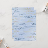 波タイガー（様式化パターン） 4 カード (正面/裏面インサイチュ)