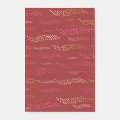 波タイガー(様式化パターン) 8 ポストイット (正面)