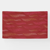 波タイガー（様式化パターン） 8 横断幕 (横)