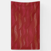 波タイガー（様式化パターン） 8 横断幕 (縦)